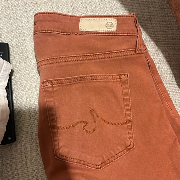 AG burnt red pants size 25R - Picture 3 of 4
